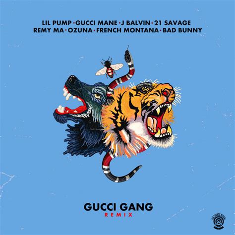 gucci gang testo therealk|gucci gang mega remix.